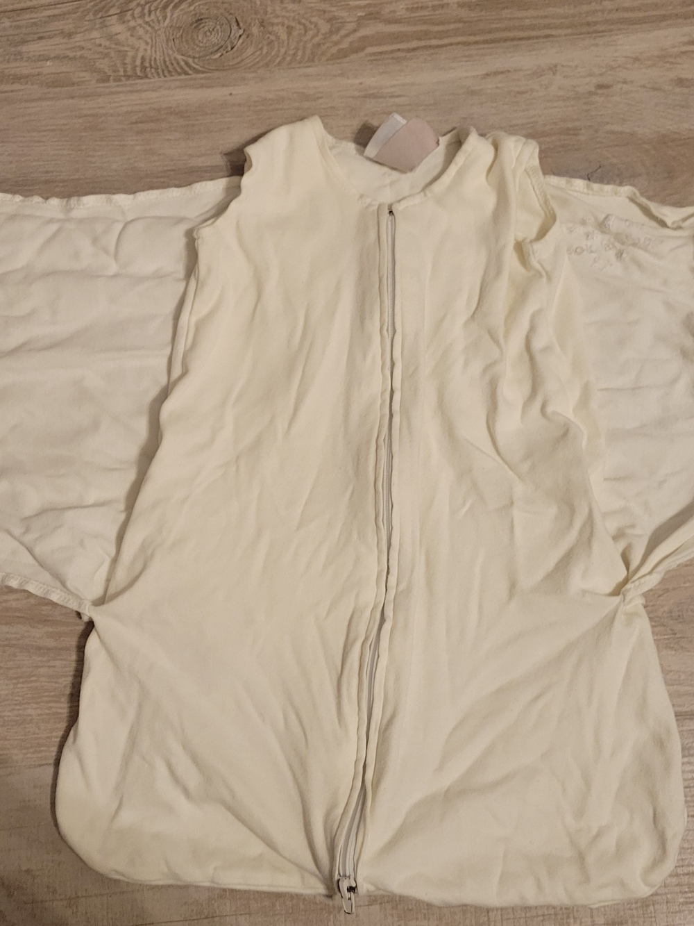Halo Newborn Cream Zippered Baby Sleep Sack